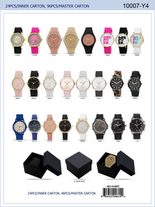 24 Piece Assorted Prepack Women Watches (Gift Box included) - Ladies Watch Akcessoryz